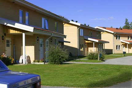 Utomhusbild på Parkvägen 5-9