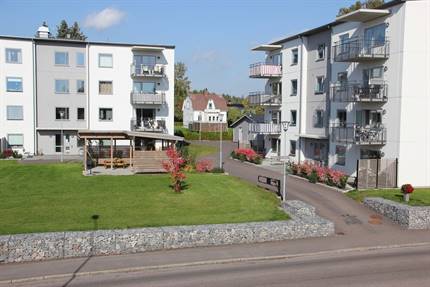 Utomhusbild på Storgatan 29-31