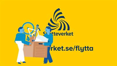 Illustration flyttanmälan